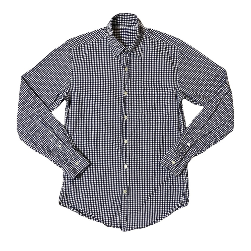 J Crew Light Weight Cotton Checkered Shirt